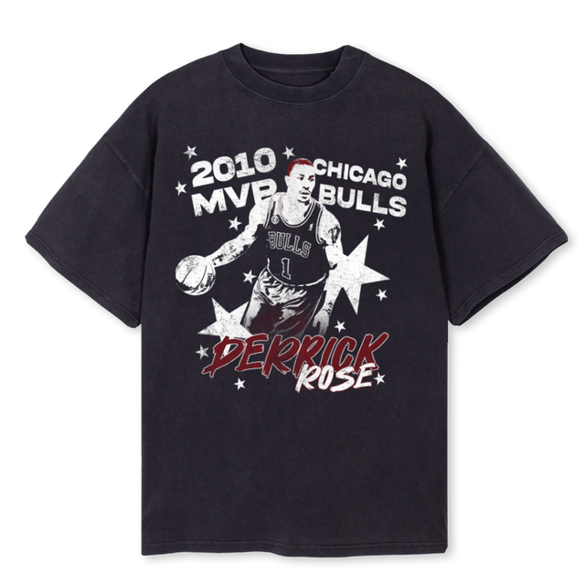 DR  Vintage Black Oversized Tee.