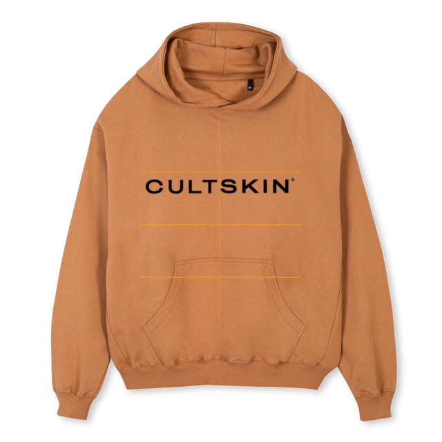 CAMELCSHOODIE Camel Oversized Hoodie.