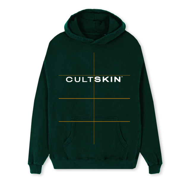 GREENCSHOODIE Wild Green Regular Hoodie.