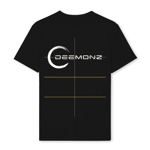 DMZBLKTEE Black Regular Tee.