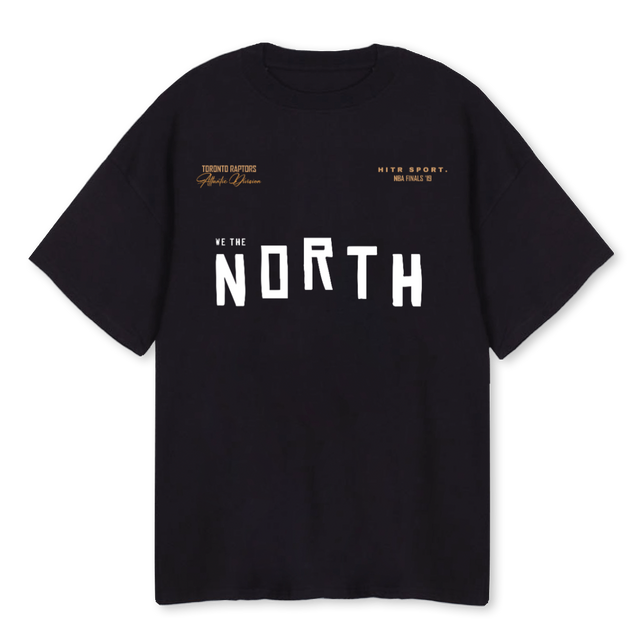RAPT_2 Black Oversized Tee.
