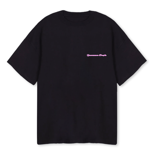 BUBBLE_1 Black Oversized Tee.