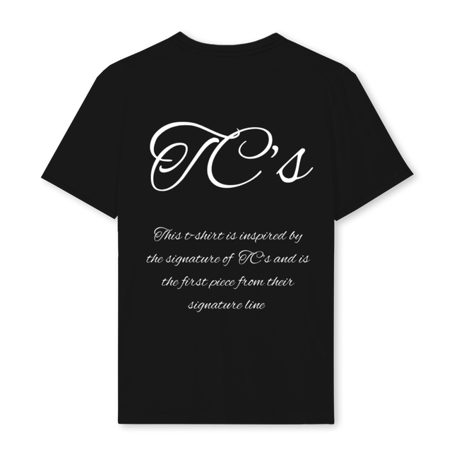 TCSSIGNATURETWO Black Regular Tee.