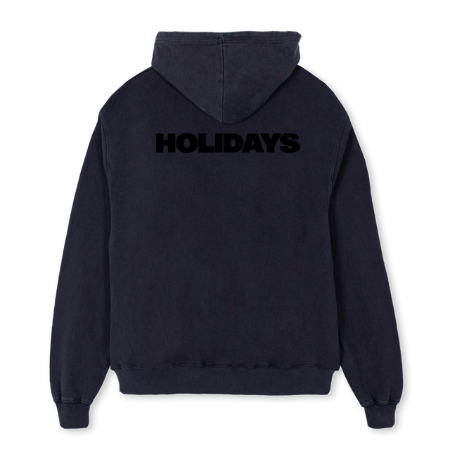 HOLIHOODIE Vintage Black Oversized Hoodie.