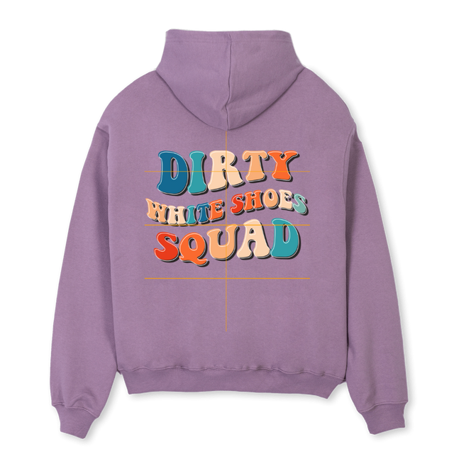 PLAYBOYSDONTDANCEONE Purple Oversized Hoodie.