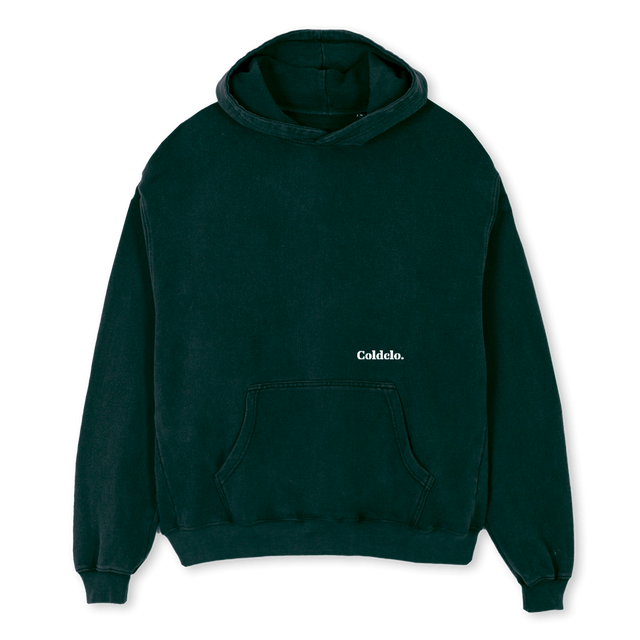 LUXURY  Wild Green Oversized Hoodie.