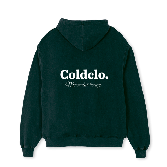 LUXURY  Wild Green Oversized Hoodie.