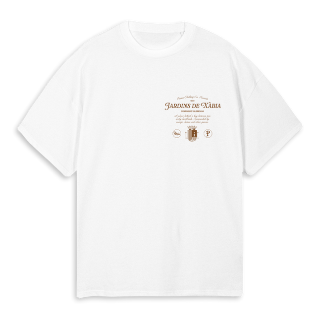 XABIA White Oversized Tee.