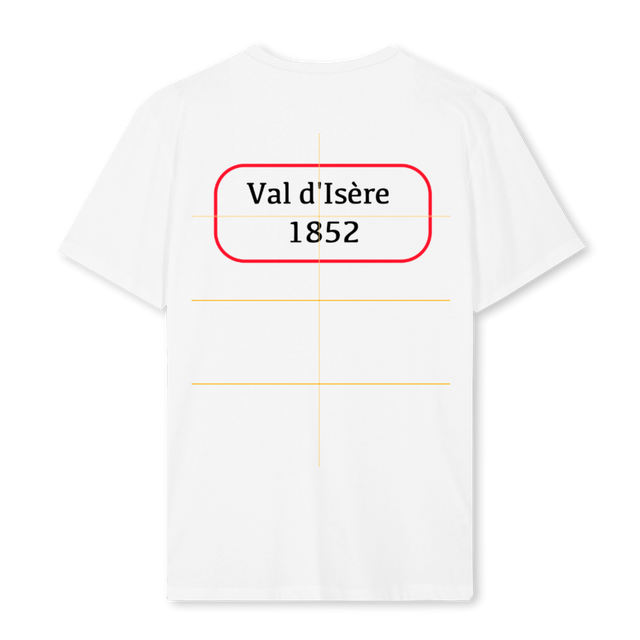 WHITEVAL White Regular Tee.