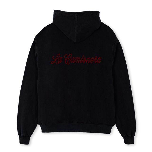 BULL Black Oversized Hoodie.