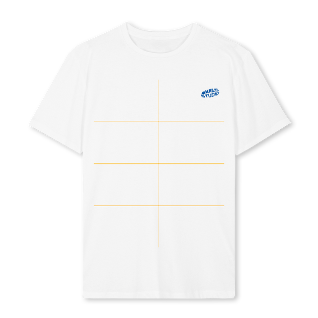 BELLEDEMAI White Regular Tee.