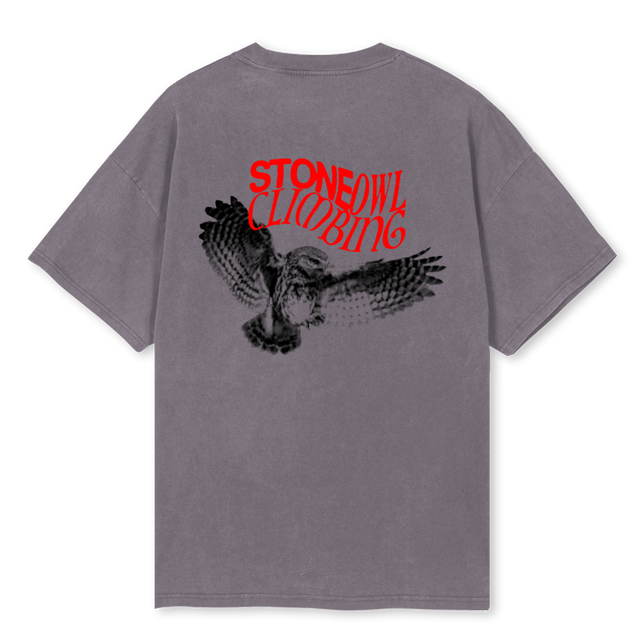 KUIKEN Pigment Grey Oversized Tee.