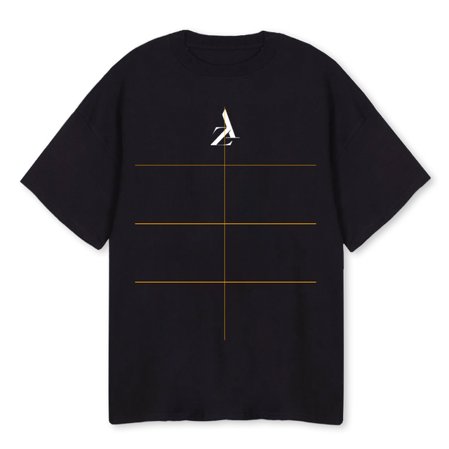 LAFAMBLACK Black Oversized Tee.