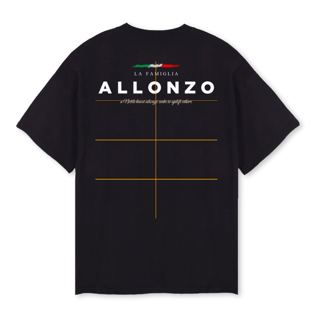 LAFAMBLACK Black Oversized Tee.