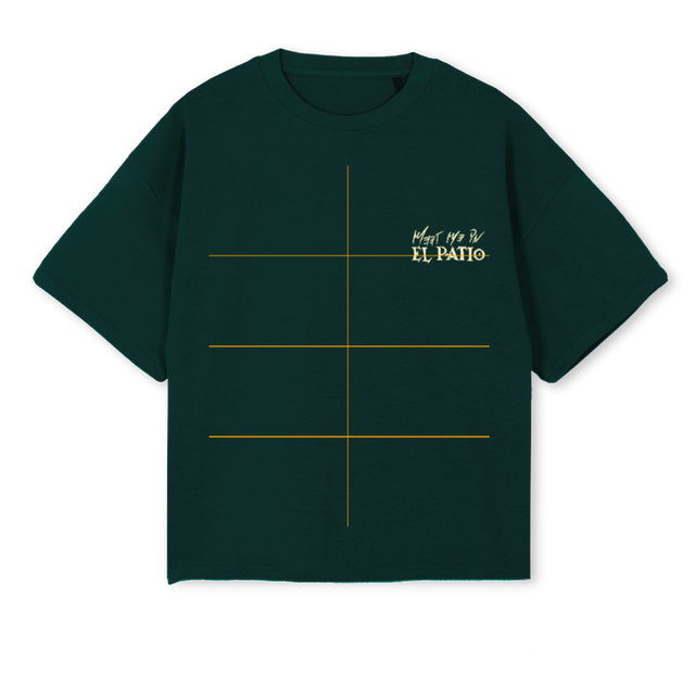 RACINGCLUBMARELLAGRE Wild Green Oversized Boxy Tee.