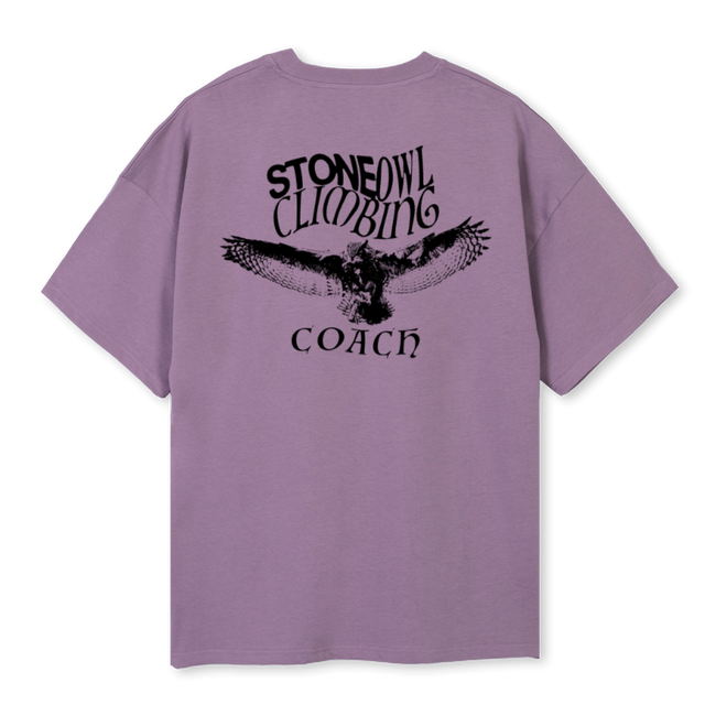 JOCHEN  Purple Oversized Tee.