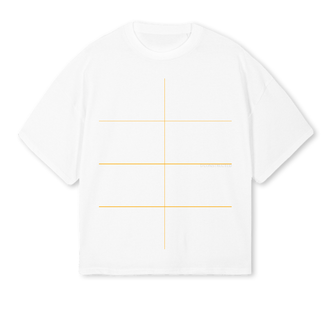 WHTEBSC White Oversized Boxy Tee.