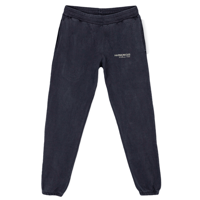 VBLACKJOGGERS Vintage Black Relaxed Sweatpants.