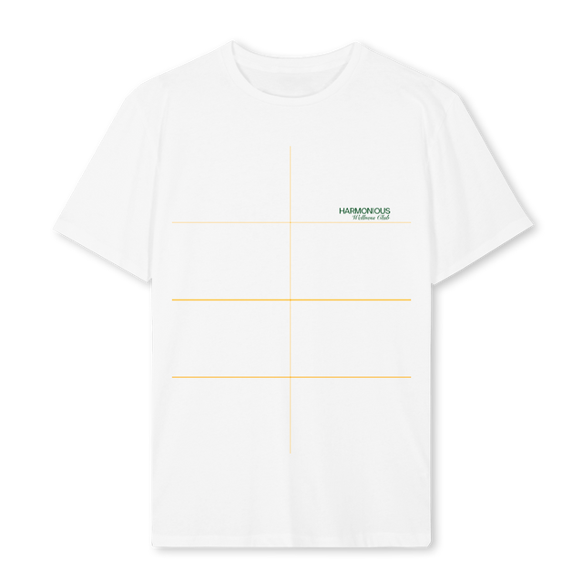 WITEREGWLNESSCRIPT White Regular Tee.