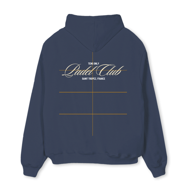 PADELCLUB Navy Blue Oversized Hoodie.
