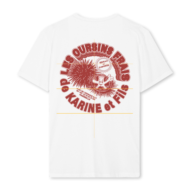 OURSINTEST White Regular Tee.