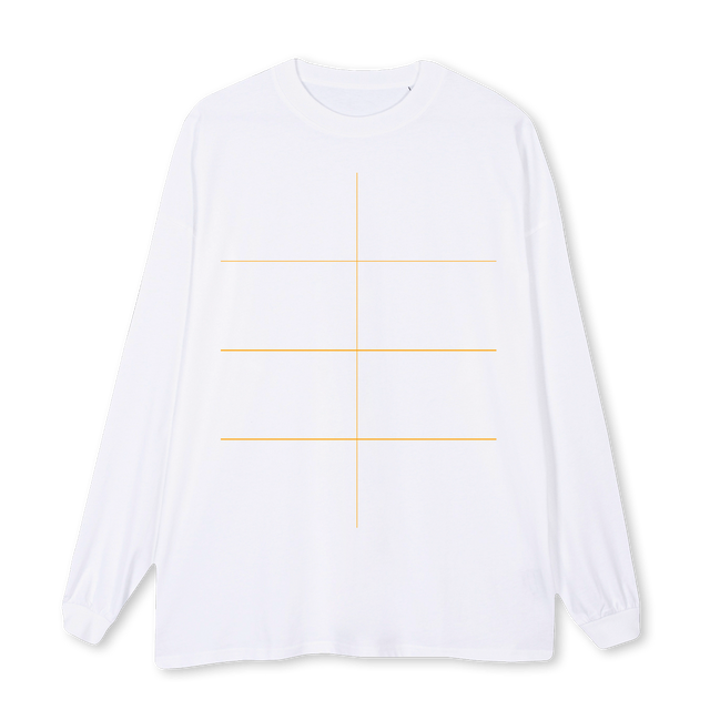 LSW White Oversized LS Tee.