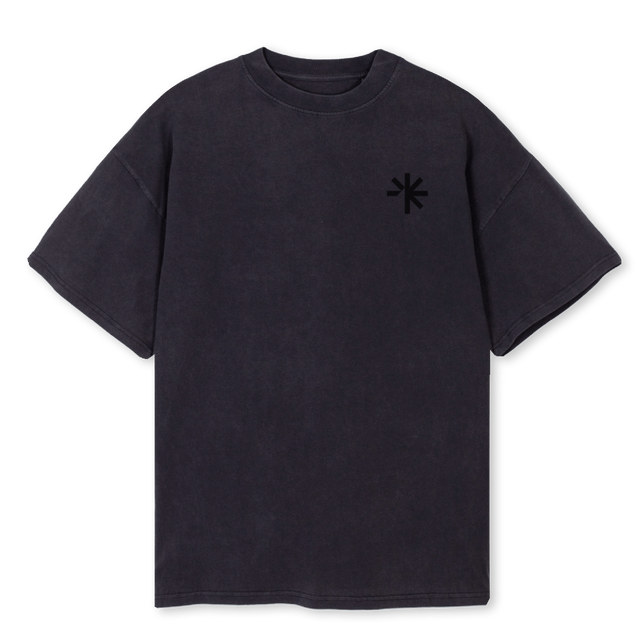SKULLTEENEW Vintage Black Oversized Tee.