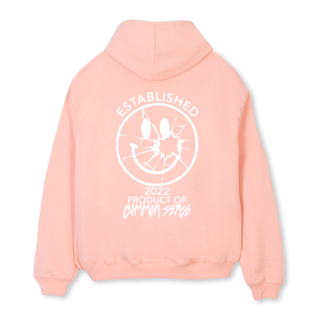 CMMN Pink Clay Oversized Hoodie.