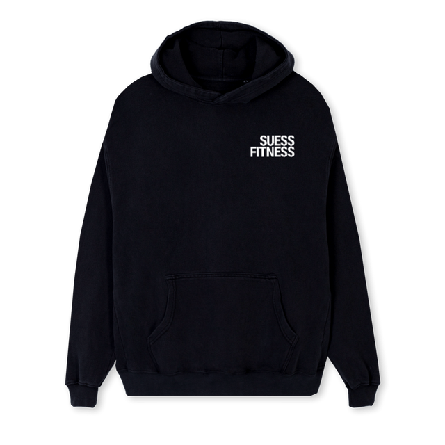 WINTEREINS Black Regular Hoodie.