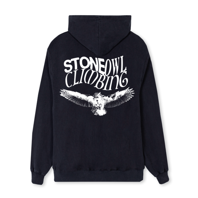 UILSKUIKEN Vintage Black Regular Hoodie.