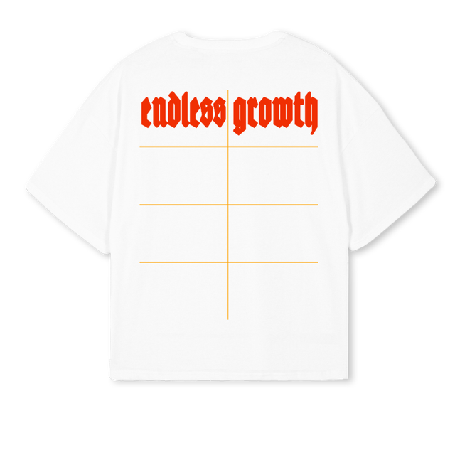 STREETWEARONEWHITE White Oversized Boxy Tee.