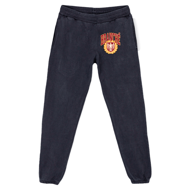 EAGLEEE Vintage Black Relaxed Sweatpants.