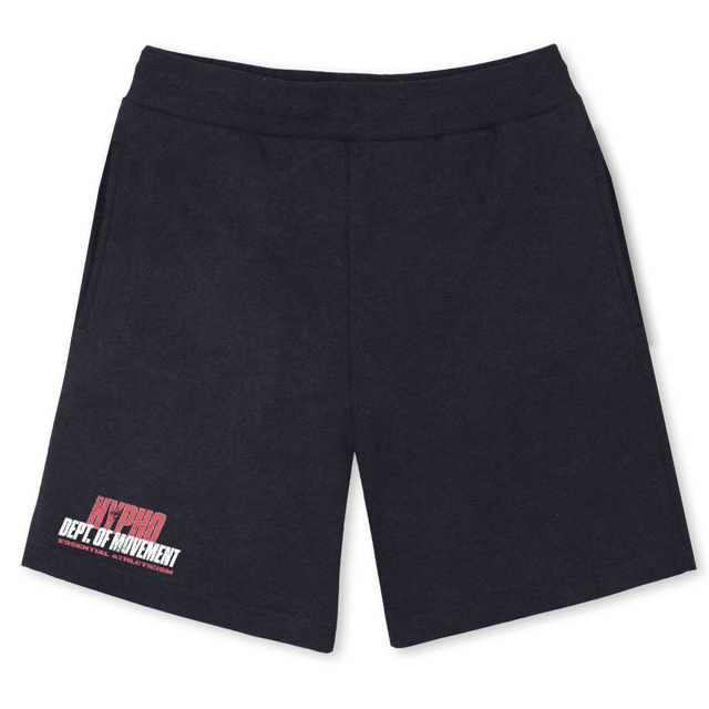 DROPONESHORTS Vintage Black Relaxed Sweatshorts.