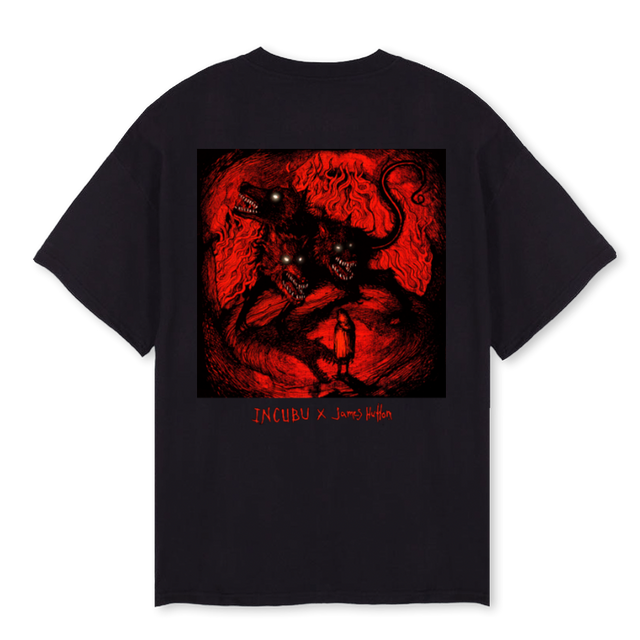 CERBER Black Oversized Tee.