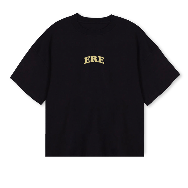 FWERESAMPLEONE Black Oversized Boxy Tee.
