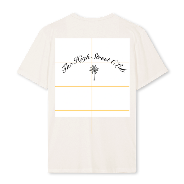BYGOUT PRINT  Vintage White Regular Tee.