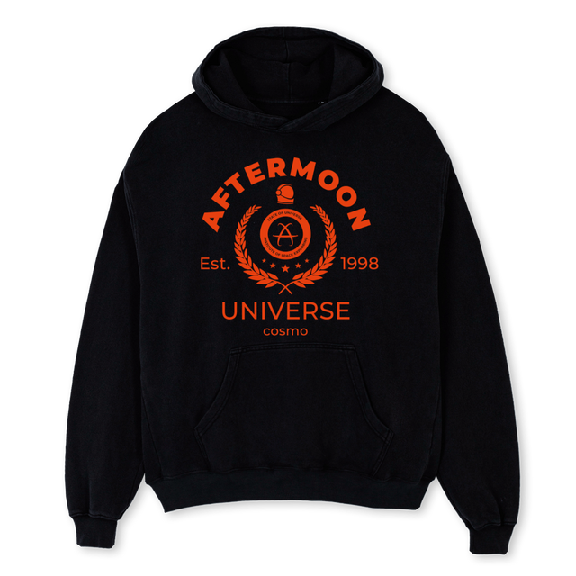 MARSHOODIE Black Oversized Hoodie.