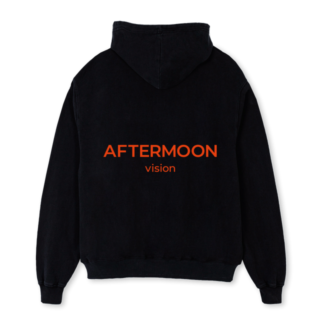 MARSHOODIE Black Oversized Hoodie.
