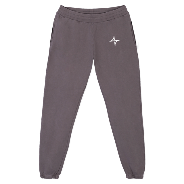 SIMPLETRAININGONE Pigment Grey Relaxed Sweatpants.