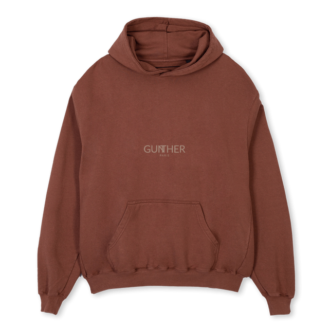 HOODIESTITCH Vintage Brown Oversized Hoodie.