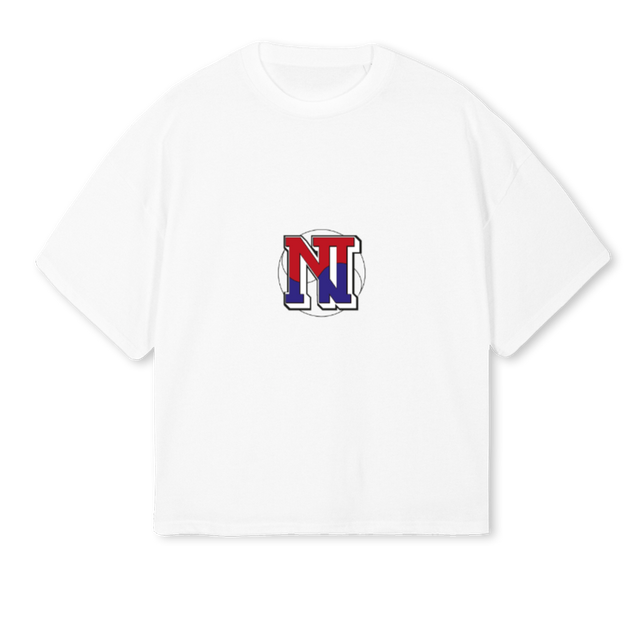 TSHIRTSEOUL White Oversized Boxy Tee.
