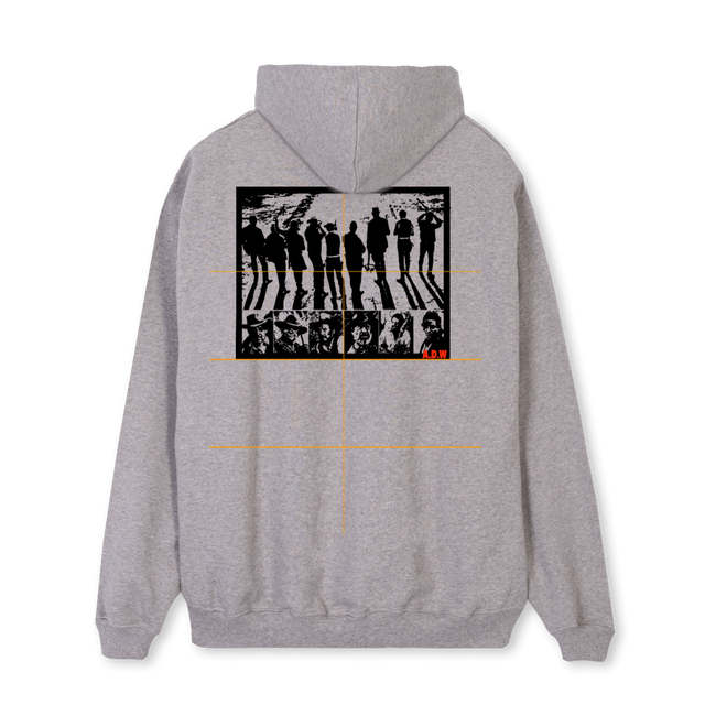 ADWTWBH Grey Marl Regular Hoodie.