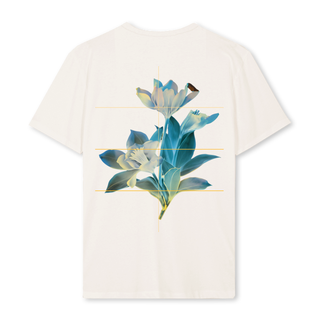 BLOOM  Vintage White Regular Tee.
