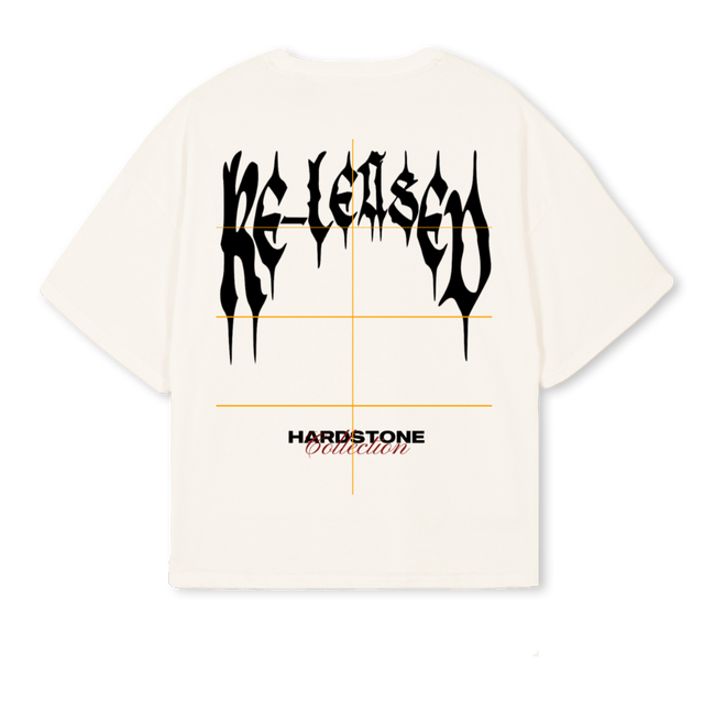 RLSDWHITE Vintage White Oversized Boxy Tee.