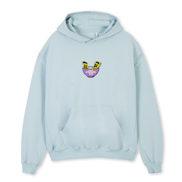 CORALCRUNCHHDB Cold Blue Oversized Hoodie.