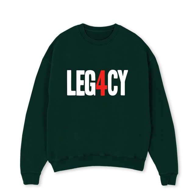 CELTICS_2 Wild Green Oversized Crewneck Sweater.