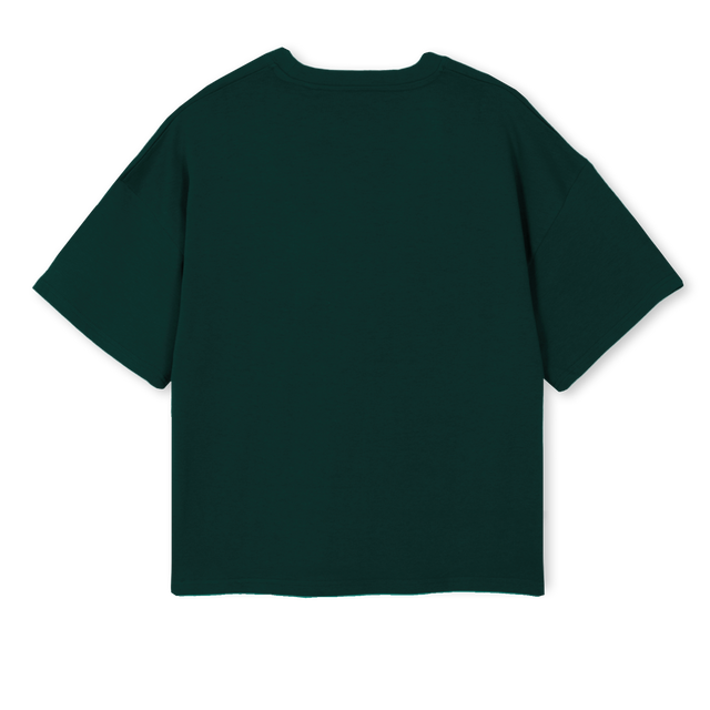 NOSISCURSIVEGREEN Wild Green Oversized Boxy Tee.