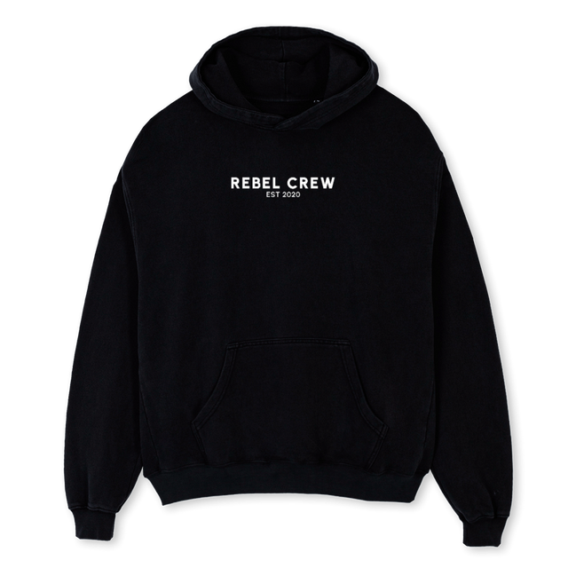 ESSHB Black Oversized Hoodie.
