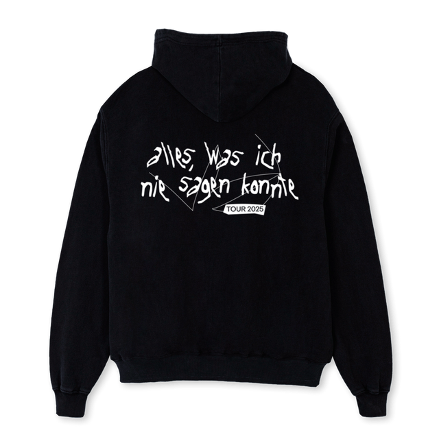 CCOSMOTOURZWEIHOODIE Black Oversized Hoodie.