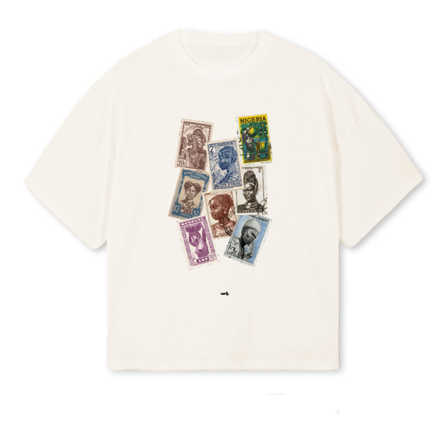 PFH CRM Vintage White Oversized Boxy Tee.